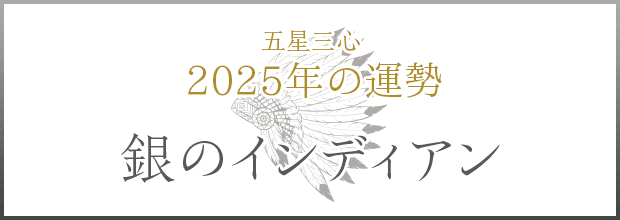 銀のインディアン2025年の運勢